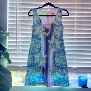 Lily Pulitzer XS palm tree dress